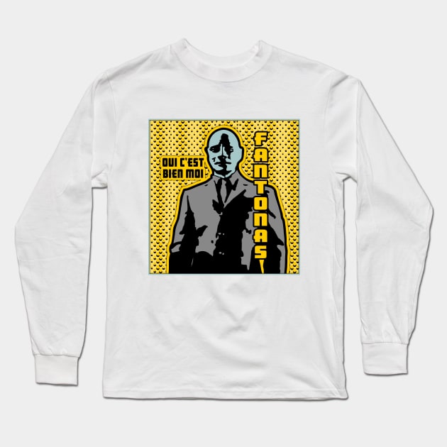 Fantomas Long Sleeve T-Shirt by Extracom